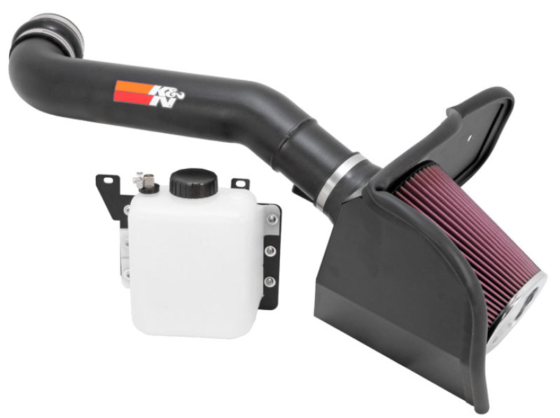 K&N 10-12 Ford F150 SVT Raptor 6.2L V8 High Flow Performance Intake Kit K&N Engineering KNN77-2579KTK