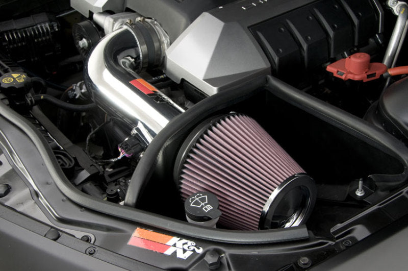 K&N 10 Camaro 6.2L V8 Polished Typhoon Short Ram Intake K&N Engineering KNN69-4519TP