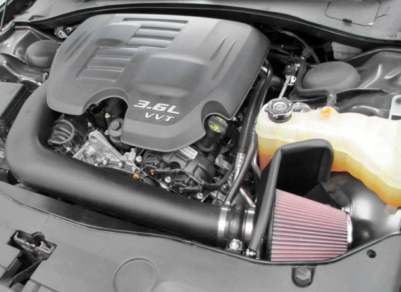 K&N 11-12 Dodge Challenger/Charger / 11-12 Chrysler 300 3.6L V6 Aircharger Performance Intake - Black Ops Auto Works