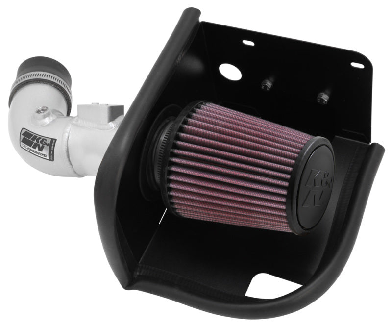 K&N 11-12 Ford Fiesta 1.6L L4 Silver Typhoon Performance Intake K&N Engineering KNN69-3530TS