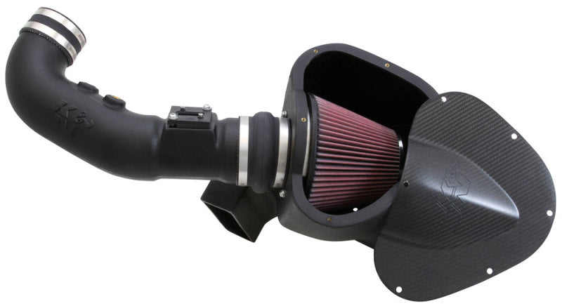 K&N 11-12 Ford Mustang GT 5.0L V8 Aircharger Performance Intake Kit K&N Engineering KNN63-2578