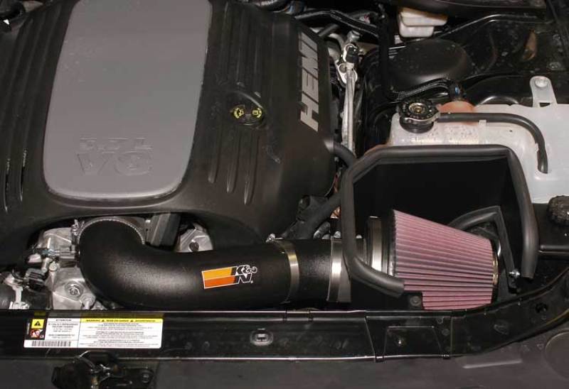 K&N 11-13 Dodge Charger/Challenger / 11-13 Chrysler 300C V8-5.7L Aircharger Performance Intake - Black Ops Auto Works