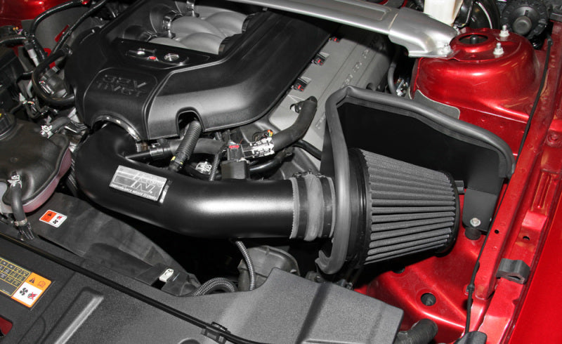 K&N 11-14 Ford Mustang GT 5.0L V8 Black Performance Intake Kit K&N Engineering KNN71-3527