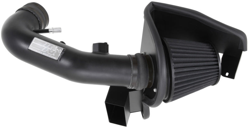 K&N 11-14 Ford Mustang GT 5.0L V8 Black Performance Intake Kit K&N Engineering KNN71-3527