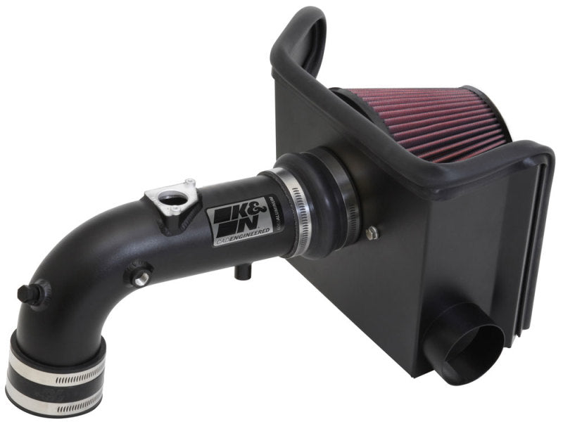 K&N 12-13 Toyota Camry 2.5L Black Typhoon Cold-Air Intake K&N Engineering KNN69-8620TTK