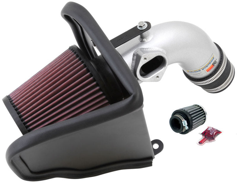 K&N 12 Chevy Sonic 1.8L Silver Typhoon Cold Air Intake K&N Engineering KNN69-4525TS