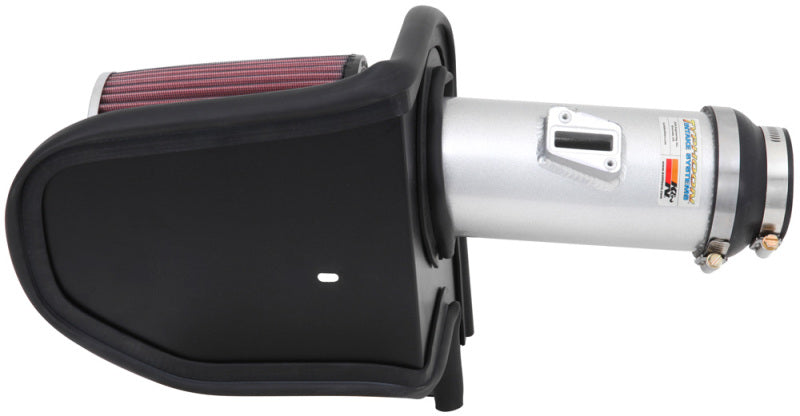 K&N 13-14 Honda Accord 3.5L V6 69 Series Typhoon Air Intake System - Silver Cold Air Intake Kit K&N Engineering KNN69-1212TS