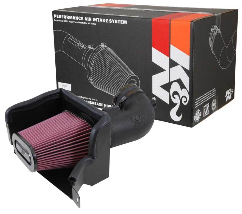 K&N 14-15 Chevrolet Corvette 6.2L V8 F/I Performance Intake Kit K&N Engineering KNN57-3081