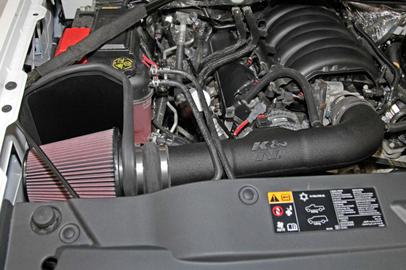 K&N 14-15 Chevy/GMC 1500 V-8 5.3/6 2L Performance Intake Kit K&N Engineering KNN57-3082