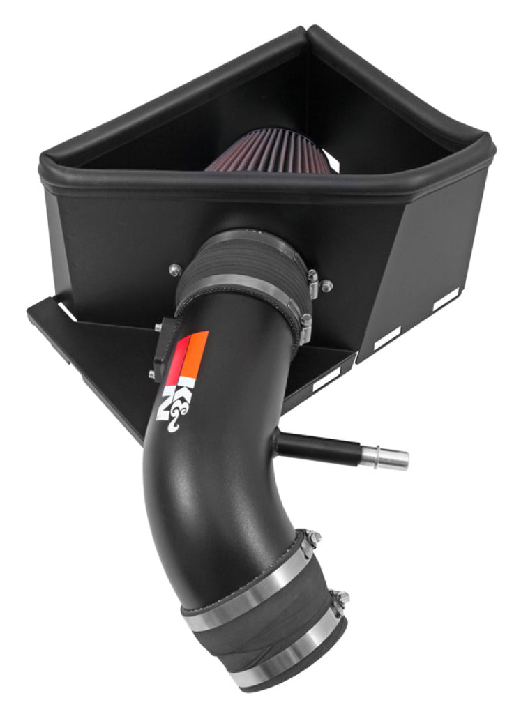 K&N 14-15 Ram 2500/3500 6.4L V8 High Flow Performance Intake Kit K&N Engineering KNN77-1568KTK