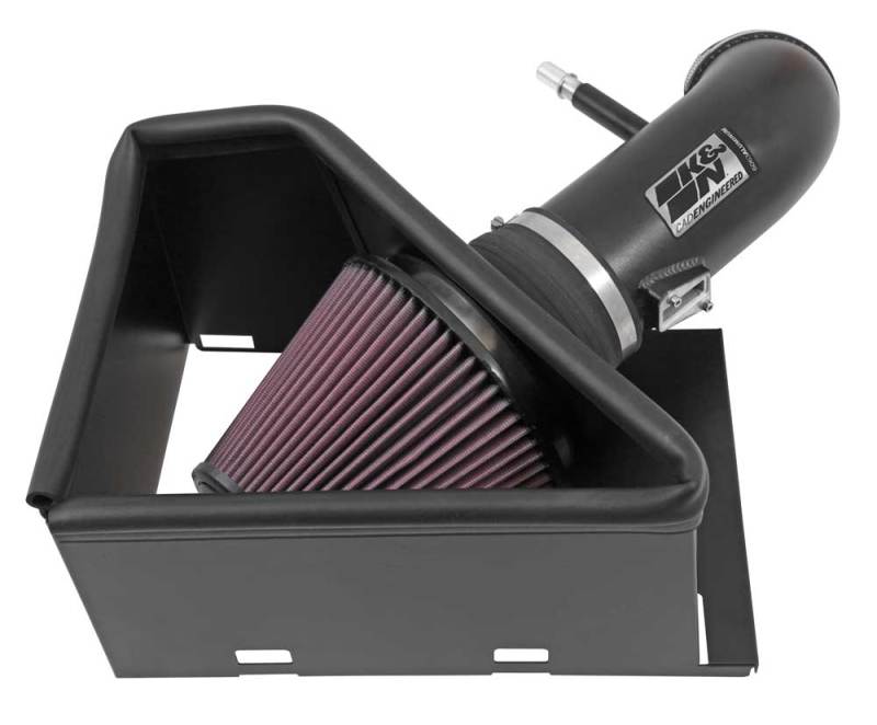 K&N 14-15 Ram 2500/3500 6.4L V8 High Flow Performance Intake Kit K&N Engineering KNN77-1568KTK