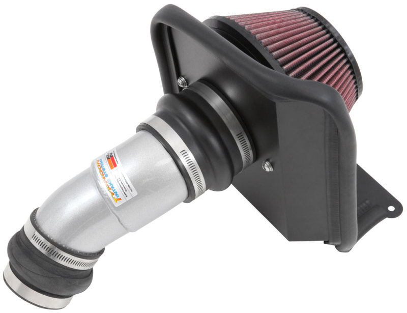K&N 14-16 Kia Soul L4 2.0L Typhoon Cold Air Intake Aluminum Silver K&N Engineering KNN69-5313TS