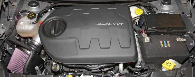 K&N 14-18 Jeep Cherokee 3.2L V6 High Flow Performance Intake Kit K&N Engineering KNN77-1569KS