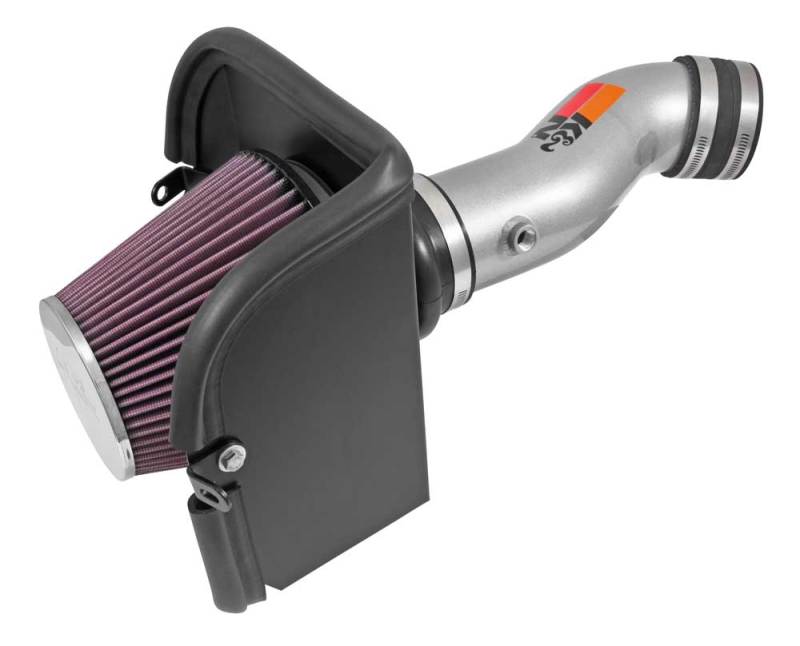K&N 14-18 Jeep Cherokee 3.2L V6 High Flow Performance Intake Kit K&N Engineering KNN77-1569KS