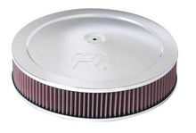 Load image into Gallery viewer, K&amp;N 14in Red Custom Air Cleaner Assembly - 5.125in ID x 14in OD x 2.75in H x 1.25in Drop Base K&amp;N Engineering KNN60-1280