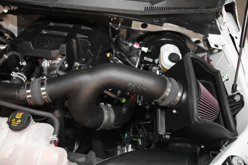 K&N 15-16 Ford F-150 2.7L V6 F/I Aircharger Intake Kit K&N Engineering KNN63-2593
