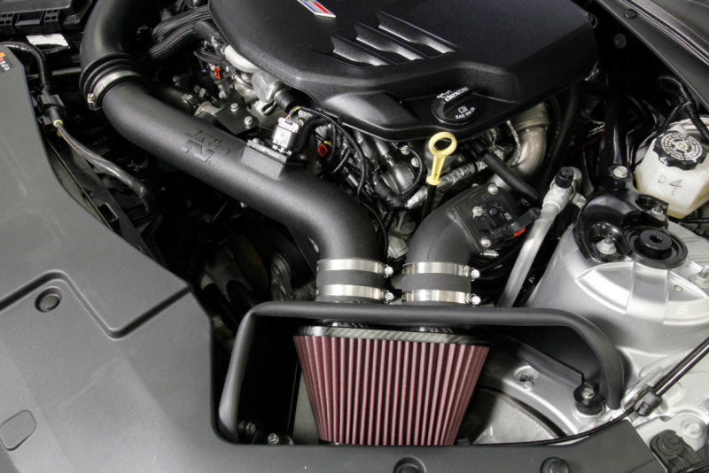 K&N 16-17 Cadillac ATS-V 3.6L V6 Twin Turbo Performance Intake Kit K&N Engineering KNN57-3093