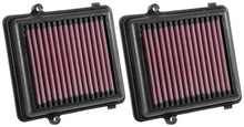 Load image into Gallery viewer, K&amp;N 16-17 Honda CRF1000L Africa Twin 998 Replacement Drop In Air Filter (2 Per Box) K&amp;N Engineering KNNHA-9916