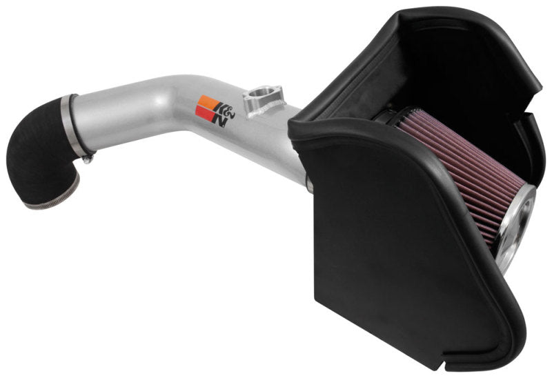 K&N 16-17 Nissan Titan XD V8-5.0L Performance Air Intake Kit - Metal K&N Engineering KNN77-6017KS