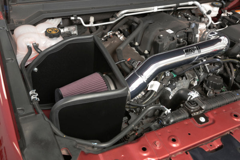K&N 17-18 Chevrolet Colorado V6-3.6L F/I Performance Air Intake Kit K&N Engineering KNN77-3104KP