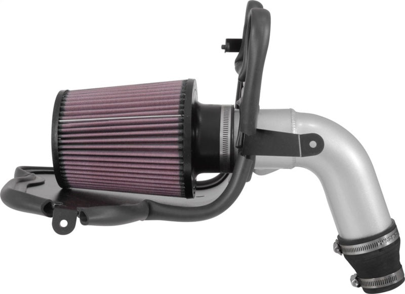 K&N 17-18 Chevy Cruze 1.4L Turbo Silver Typhoon Short Ram Intake - Black Ops Auto Works