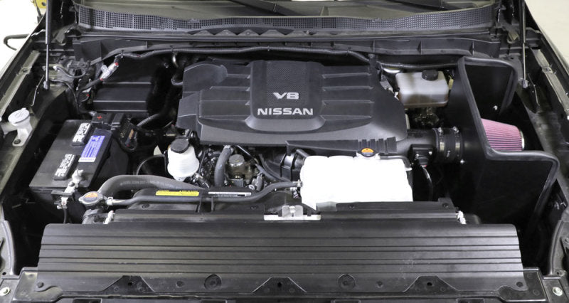 K&N 17-18 Nissan Titan XD V8 5.6L Aircharger Performance Intake K&N Engineering KNN63-6020