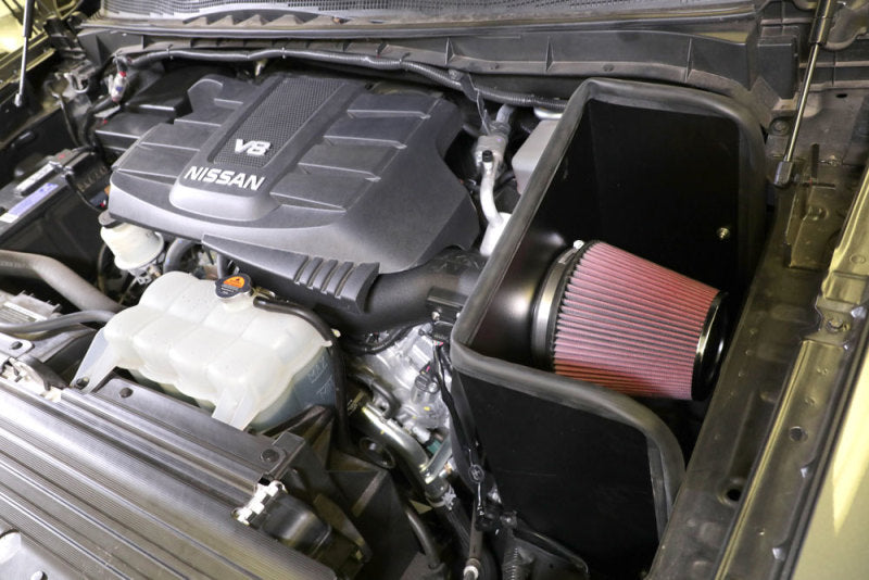 K&N 17-18 Nissan Titan XD V8 5.6L Aircharger Performance Intake K&N Engineering KNN63-6020