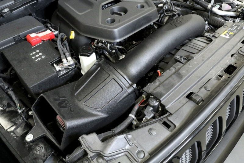 K&N 18-20 Jeep Wrangler JL 2.0L Aircharger Performance Intake K&N Engineering KNN63-1580