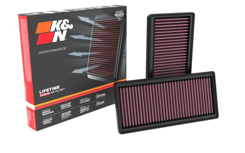 K&N 18-23 Mercedez Benz G500/G550/GLS580/GLE580/S560/S580 Drop In Air Filter K&N Engineering KNN33-3183
