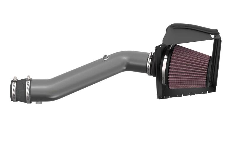 K&N 18-24 Ford F150 3.3L V6 Performance Air Intake System w/ Red Air Filter K&N Engineering KNN77-2619KC