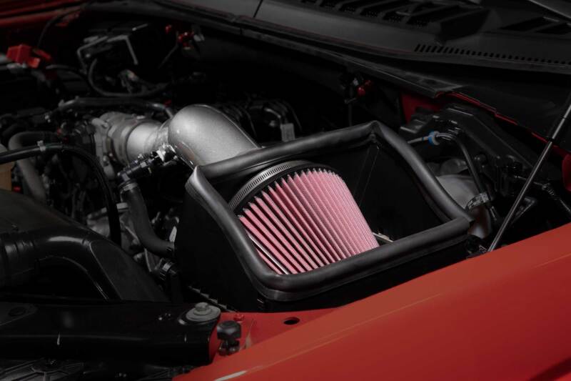 K&N 18-24 Ford F150 3.3L V6 Performance Air Intake System w/ Red Air Filter K&N Engineering KNN77-2619KC