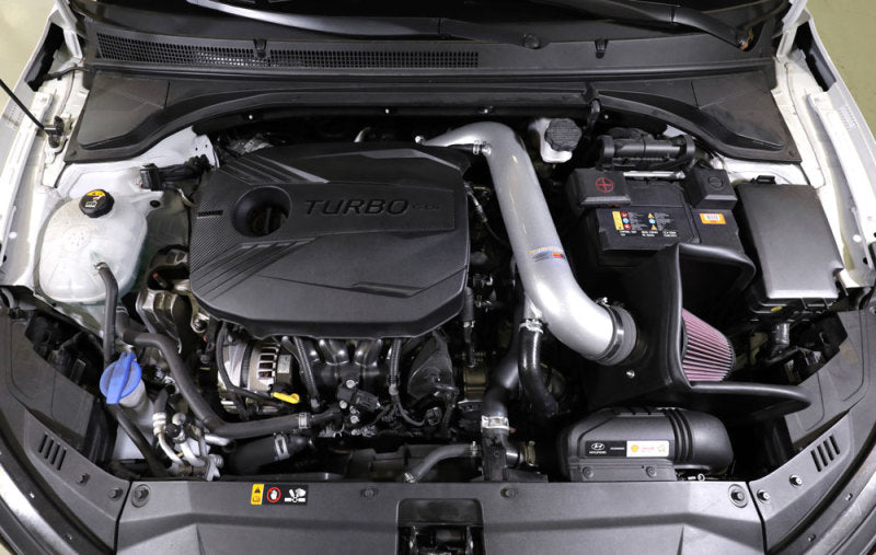 K&N 19-20 Hyundai Veloster R L4-1.6L F/I Typhoon Performance Air Intake System K&N Engineering KNN69-5323TS