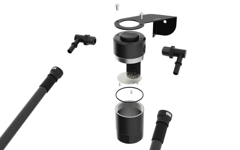 K&N 19-22 Chevy Silverado 1500 5.3/6.2L Catch Can. Oil Separator K&N Engineering KNN81-0804
