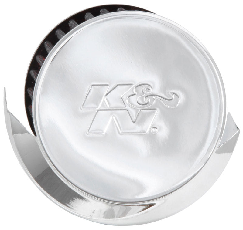K&N 1in Flange L x 3in OD x 2.5in Height Clamp On Crankcase Vent Filter K&N Engineering KNN62-1516