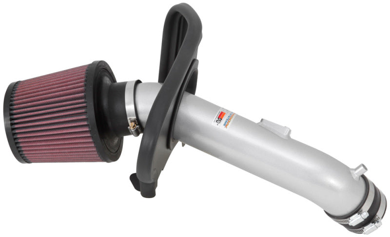 K&N 2013-14 Honda Accord 2.4L L4 69 Series Typhoon Air Intake System - Silver Cold Air Intake Kit K&N Engineering KNN69-1213TS