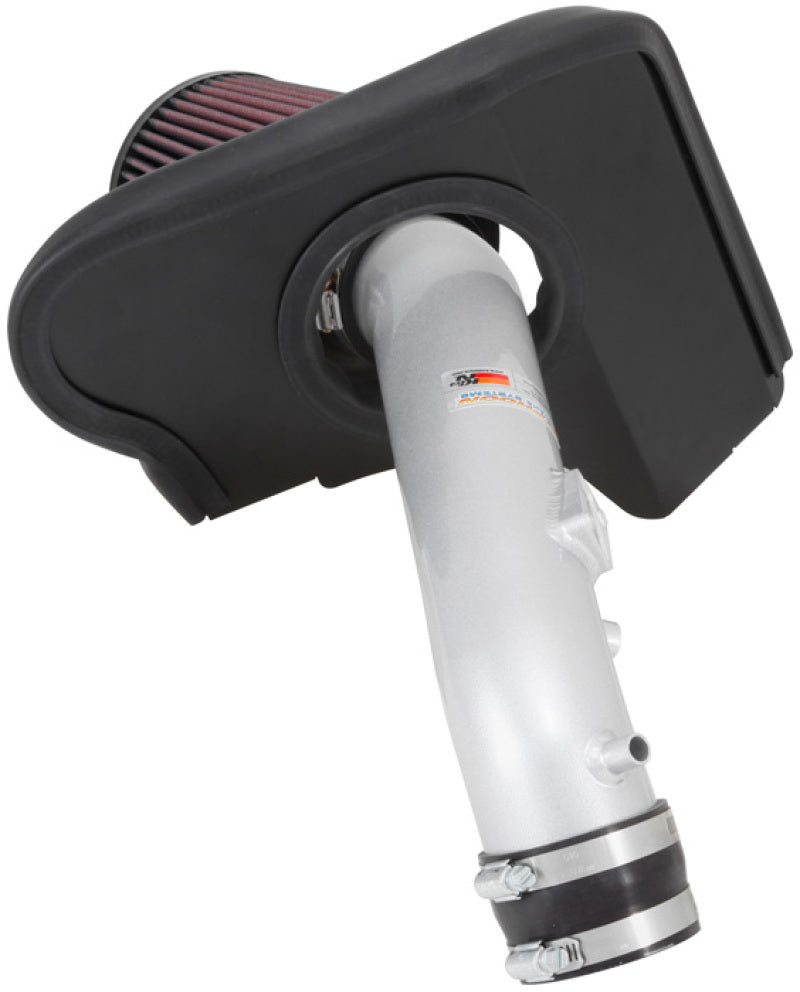 K&N 2013-14 Honda Accord 2.4L L4 69 Series Typhoon Air Intake System - Silver Cold Air Intake Kit K&N Engineering KNN69-1213TS