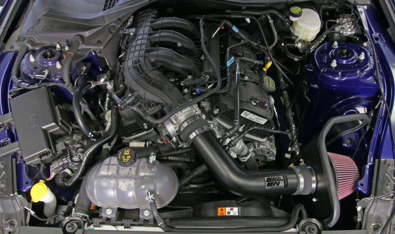 K&N 2015 Ford Mustang 3.7L V6 Performance Intake Kit K&N Engineering KNN69-3536TTK