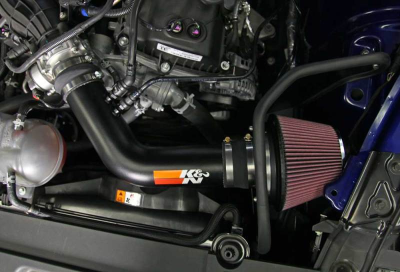 K&N 2015 Ford Mustang 3.7L V6 Performance Intake Kit K&N Engineering KNN69-3536TTK
