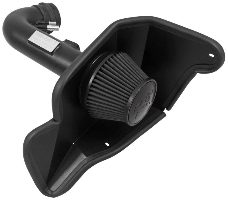 K&N 2015 Ford Mustang GT 5.0L V8 Black Performance Intake Kit K&N Engineering KNN71-3535