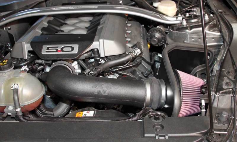 K&N 2015 Ford Mustang GT 5.0L V8 F/I Performance Intake Kit K&N Engineering KNN63-2590