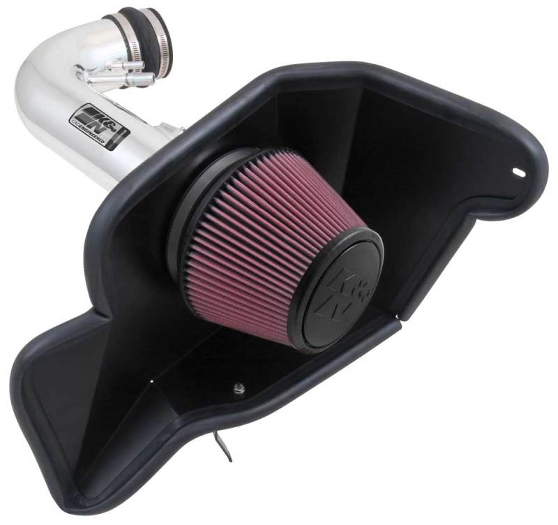K&N 2015 Ford Mustang GT 5.0L V8 Typhoon Intake Kit K&N Engineering KNN69-3535TP
