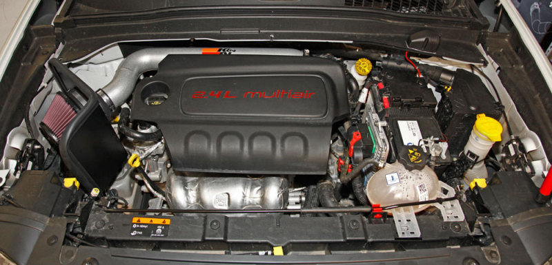 K&N 2015 Jeep Renegade L4-2.4L High Flow Performance Air Intake Kit K&N Engineering KNN77-1565KS