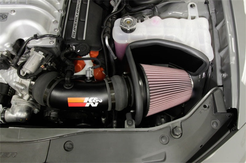 K&N 2017 Dodge Challenger Hellcat SC V8-6.2L F/l Typhoon Air Intake K&N Engineering KNN69-2553TTK