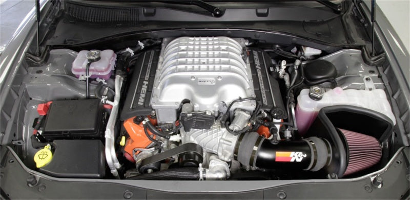 K&N 2017 Dodge Challenger Hellcat SC V8-6.2L F/l Typhoon Air Intake K&N Engineering KNN69-2553TTK