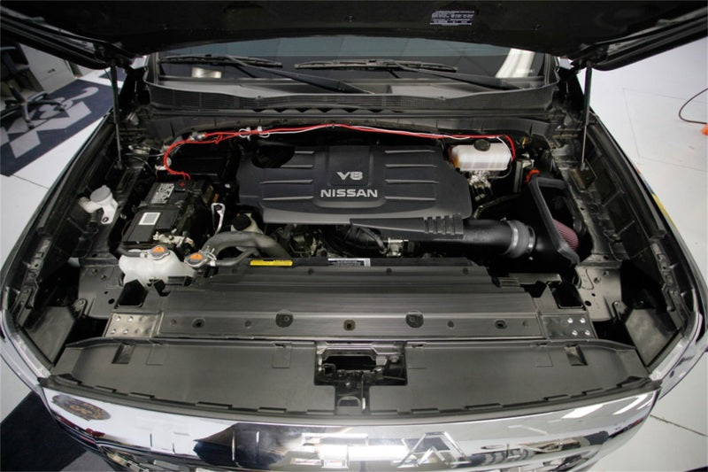 K&N 2017 Nissan Titan V8-5.6L F/I Aircharger Performance Intake K&N Engineering KNN63-6019