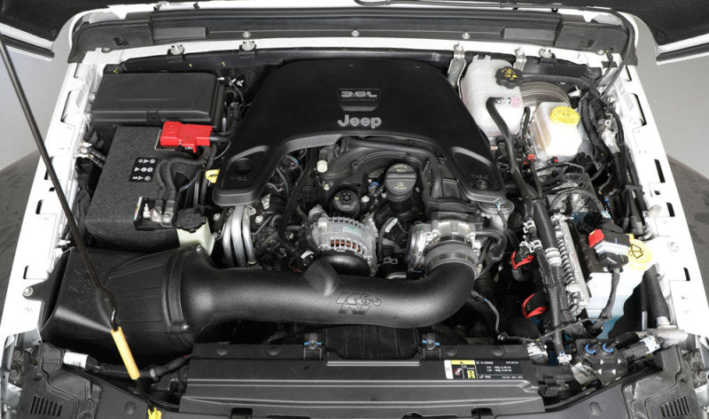 K&N 2018 Jeep Wrangler JL V6-3.6L F/I Aircharger Performance Intake K&N Engineering KNN63-1576