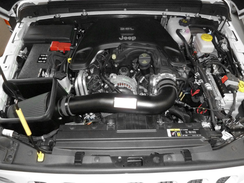 K&N 2018 Jeep Wrangler JL V6-3.6L F/I Blackhawk Performance Intake Kit (No Jeep Grand Cherokee) K&N Engineering KNN71-1576