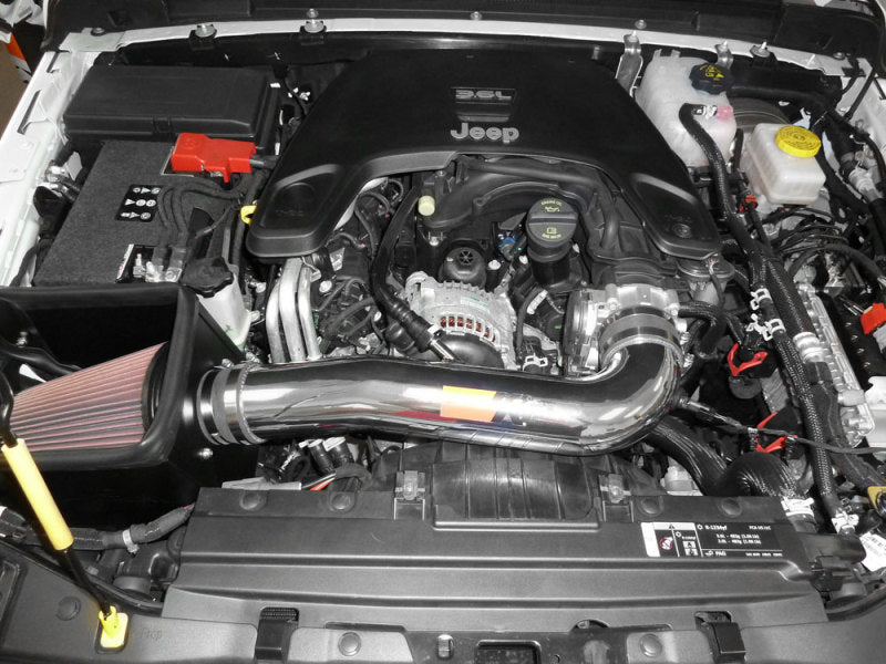 K&N 2018 Jeep Wrangler JL V6-3.6L High Flow Performance Kit K&N Engineering KNN77-1576KP