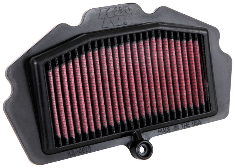 K&N 2018 Kawasaki EX400 Ninja Replacement Air Filter K&N Engineering KNNKA-4018