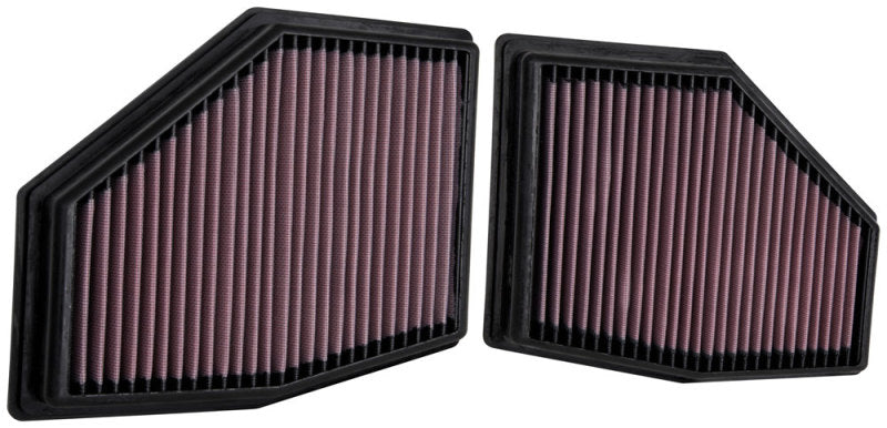 K&N 2020 BMW M550i 4.4L V8 Replacement Air Filter (2 Per Box) K&N Engineering KNN33-3155